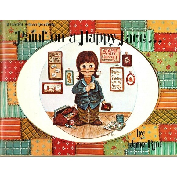 Priscilla Hauser Presents Paint on a Happy Face Decorative Painting Patterns - Picture 1 of 2